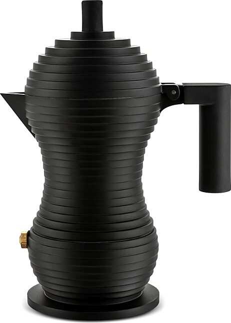 Alessi Pulcina Black 3 Cup Espresso Maker