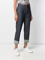 Thumbnail for your product : Escada cropped button jeans