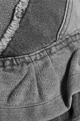 Marc by Marc Jacobs Patchwork Denim Mini Skirt