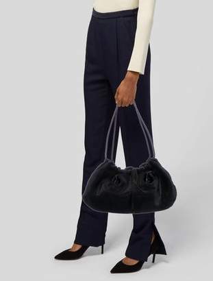 Anya Hindmarch Leather-Trimmed Ponyhair Bag