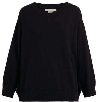 Queene and Belle Round Neck Cashmere Sweater - Womens - Black