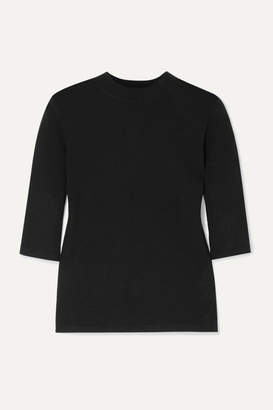 Vince Wool-blend Sweater - Black