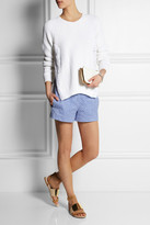 Thumbnail for your product : No.21 Polly cotton-blend lace shorts
