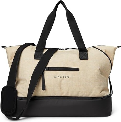 Sherpani Boston AT Tote Handbags Straw, Ballistic Nylon/Nylon/Polyester