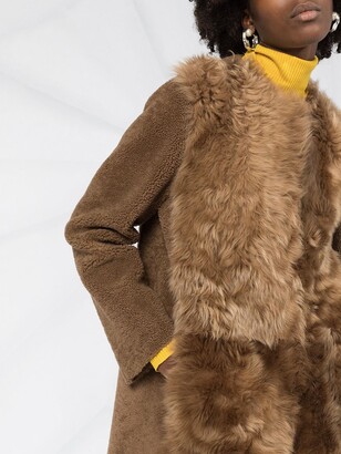 P.A.R.O.S.H. Mosto shearling coat