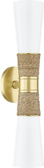 Mitzi Mica Wall Sconce in Brass