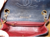 Thumbnail for your product : Chanel Blue Leather Handbag Timeless