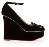 Thumbnail for your product : Charlotte Olympia 'Tessa' Kitty Wedge (Nordstrom Exclusive)