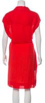 Thumbnail for your product : Diane von Furstenberg Short Sleeve Knee-Length Dress