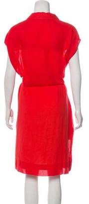 Diane von Furstenberg Short Sleeve Knee-Length Dress