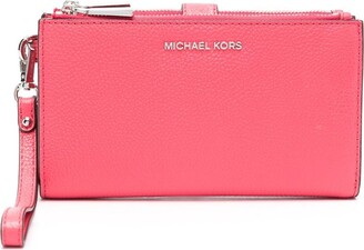 Wallets & purses Michael Kors - Light pink saffiano leather wallet -  32S5GTVE9L187