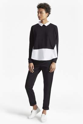 French Connection Fresh Jersey Shirt Layered Top