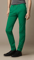 Thumbnail for your product : Burberry Slim Fit Cotton Poplin Chinos