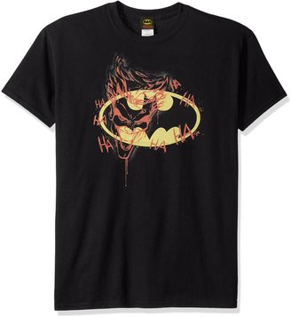 Batman DC Comics Joker Graffiti Adult T-Shirt Tee