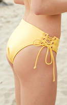 Thumbnail for your product : La Hearts Lace-Up High Cut Bikini Bottom
