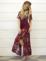 Thumbnail for your product : West Coast Wardrobe Sahara Maxi Dress in Wine
