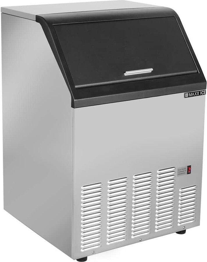 Maxx Ice Self-Contained Ice Machine, in Stainless Steel