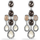 Thumbnail for your product : David Yurman Grisaille Chandelier Earrings with Moon Quartz and Black Onyx