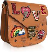 Thumbnail for your product : MCM Patricia Love Patch Small Shoulder Bag
