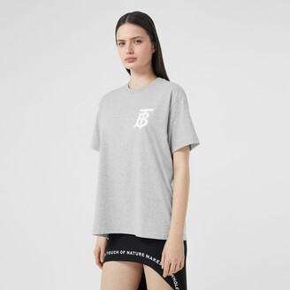 Burberry Monogram Motif Cotton Oversized T-shirt - ShopStyle
