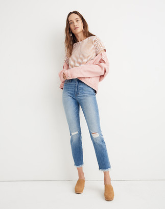 Madewell The Petite Perfect Vintage Jean in Parnell Wash: Comfort Stretch Edition