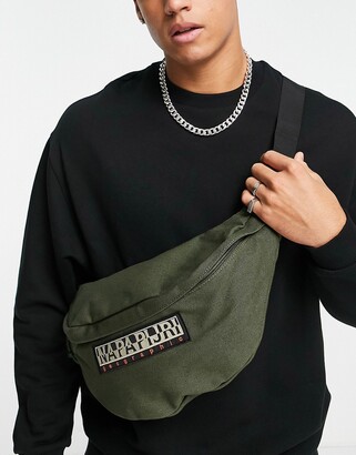 Kelder parfum Brandweerman Napapijri Haset bum bag in green - ShopStyle Activewear