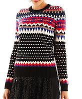 Thumbnail for your product : JCPenney I 'Heart' Ronson® Fair Isle Sweater