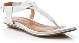 Thumbnail for your product : Gentle Souls Flat Thong Sandals - Metallic T-Strap