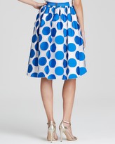 Thumbnail for your product : Alice + Olivia Skirt - Camille Polka Dot Pouf
