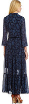 Thumbnail for your product : MICHAEL Michael Kors Boho Paisley Tiered Maxi Dress