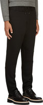 Thumbnail for your product : Public School Black Ribbed Lounge Pants