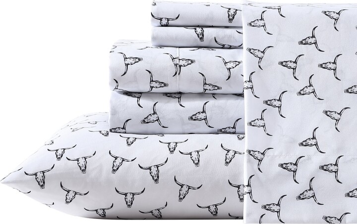 Wrangler Printed Microfiber 3-Pc. Sheet Set Twin Xl