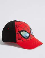 Thumbnail for your product : Marks and Spencer Kids' Pure Cotton Spider-ManTM Hat (6 Months - 6 Years)