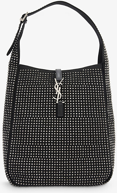 Saint Laurent Kate Small Studded Crystal Shoulder Bag