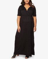 Thumbnail for your product : Motherhood Maternity Plus Size Tie Back Maternity Dress