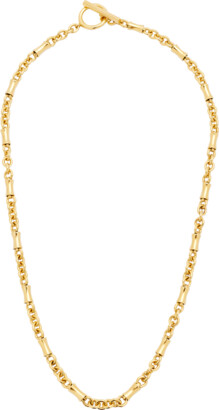 Ben-Amun Gold Chain Toggle Necklace, 34"L