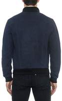 Thumbnail for your product : Forzieri Midnight Blue Suede Men's Bomber Jacket