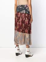 Thumbnail for your product : Zimmermann floral print pleated skirt