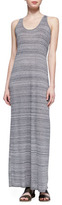 Thumbnail for your product : Vince Slub Racerback Maxi Dress. Light Gray