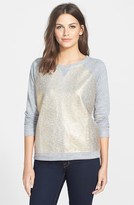 Thumbnail for your product : NYDJ Foil Terry Sweatshirt