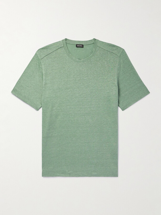 Ermenegildo Zegna Linen-Jersey T-Shirt
