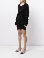 Thumbnail for your product : RtA Ruched-Detail Long-Sleeve Dress