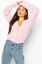 Thumbnail for your product : boohoo V Neck Button Through Cardigan