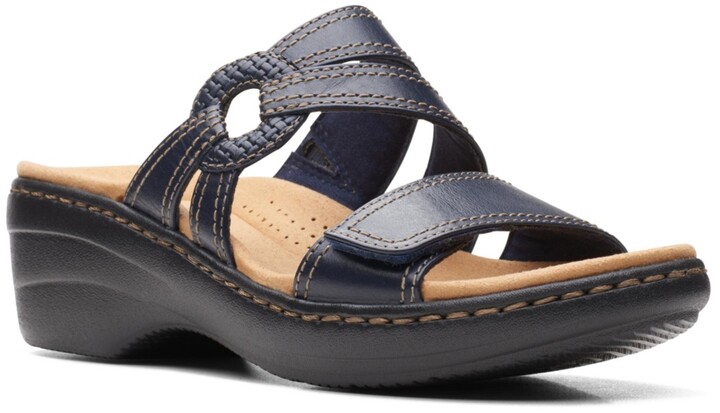 Clarks Women's Blue Sandals | ShopStyle