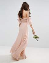 Thumbnail for your product : ASOS Design Bridesmaid One Shoulder Maxi Dress