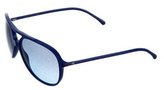 Thumbnail for your product : Chanel CC Aviator Sunglasses w/ Tags