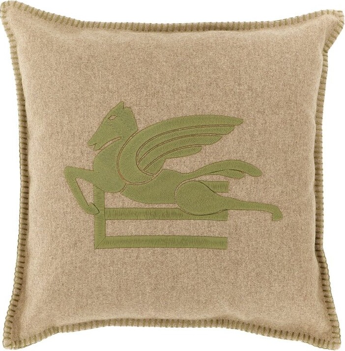 ETRO HOME Pegaso Embroidered Cushion