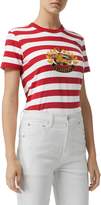 Thumbnail for your product : Burberry Bulkley Embroidered Crest Stripe Tee