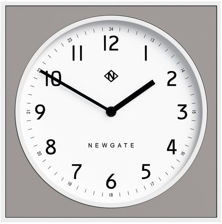 Newgate Clocks Burger & Chips Wall Clock Grey ShopStyle