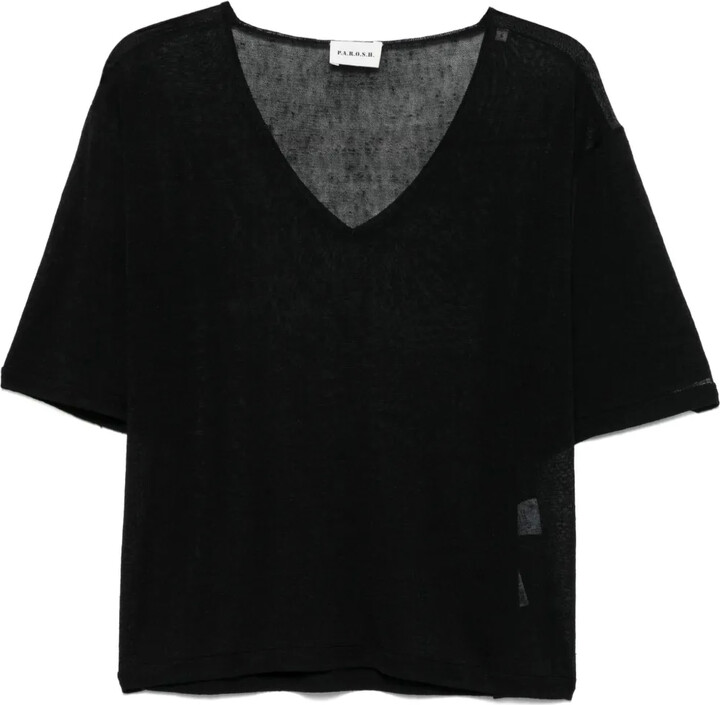 P.A.R.O.S.H. Fine-Knit Blouse